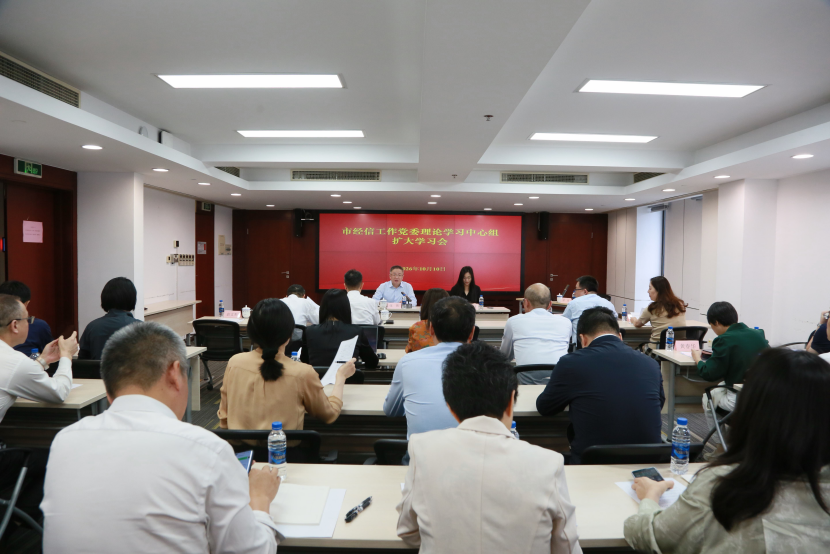 市经信工作党委理论学习中心组专题学习习近平法治思想