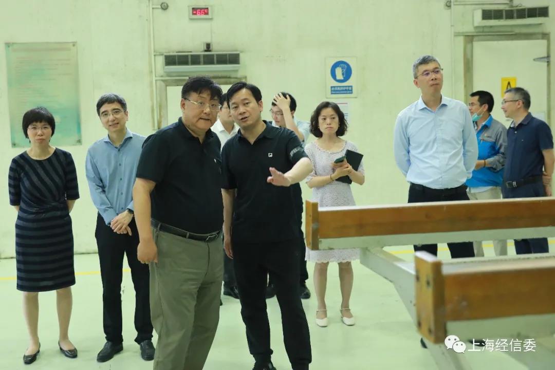 上海电气集团总裁黄瓯参加调研.